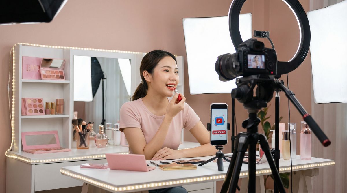 国产美妆视频教程